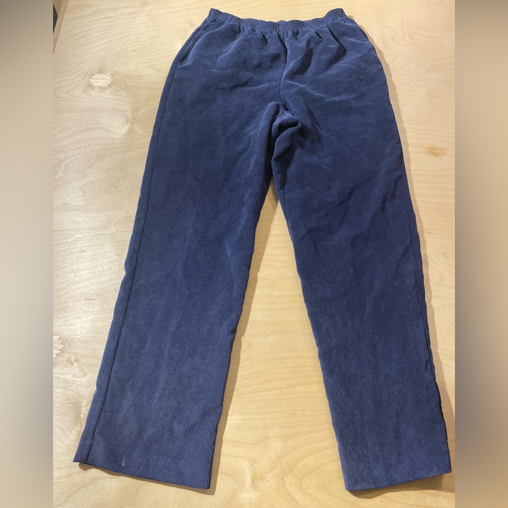 Alfred  Dunner Pull On Corduroy Pants Size 12 (KD) - Picture 6 of 15